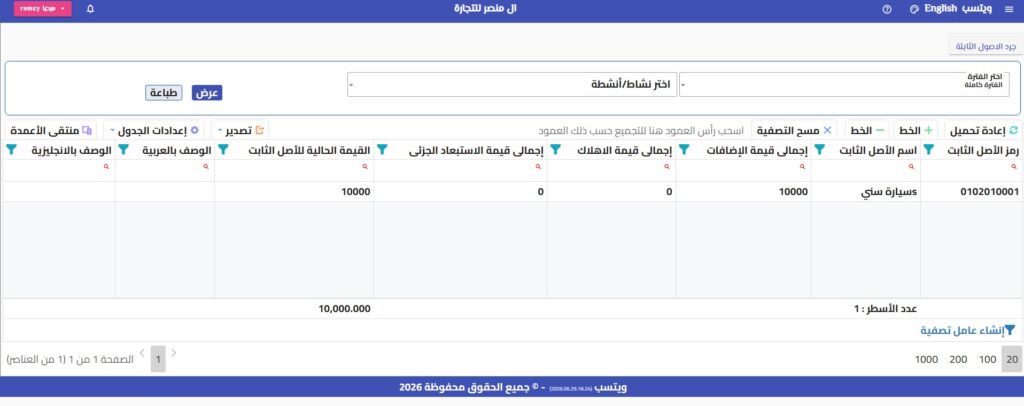 إدارة الأصول الثابتة